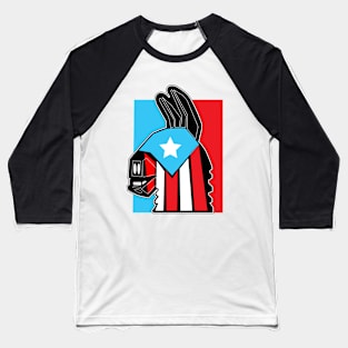 Puerto Rican Llama Baseball T-Shirt